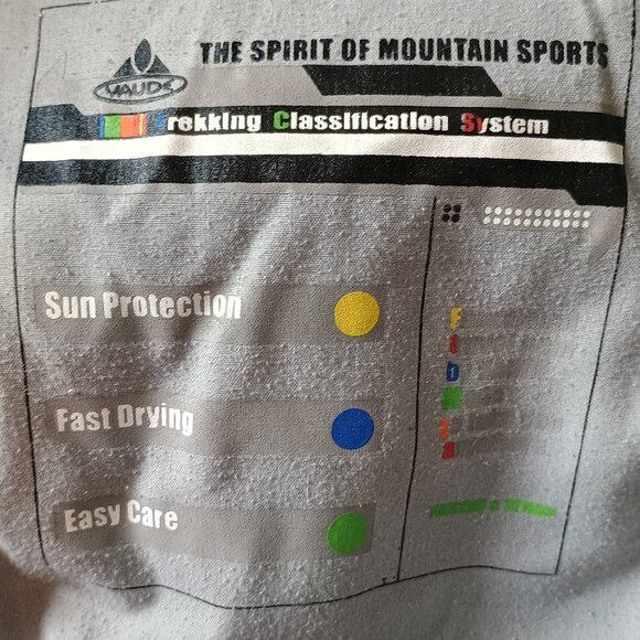 Vaude Farley Women Capri Pants, size 40, colour Red - Picture 6 of 8